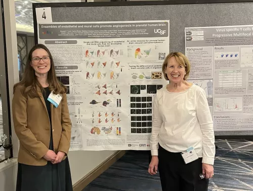 At ASCI presenting work at the Food and Science session and receiving the Young Physician Scientist Award with my mom (right).